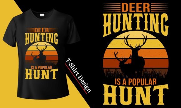 Deer Hunting is a Popular Hunt Graphics