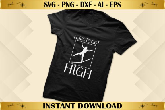 I Like to Get High Slackliners Graphics