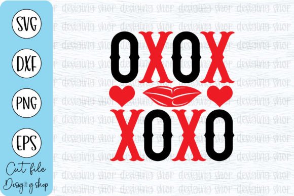 Oxox Xoxo Svg Graphics for T-Shirt Designs