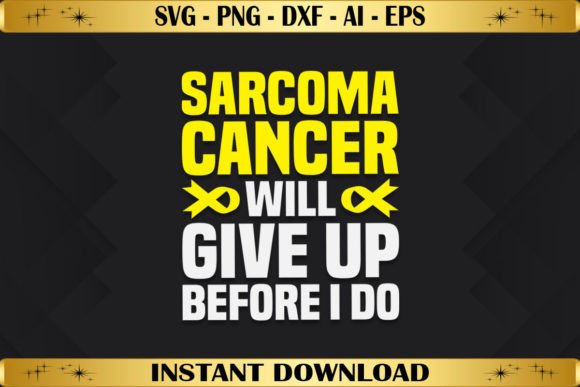 Sarcoma Cancer Awareness Graphics for T-Shirt Designs
